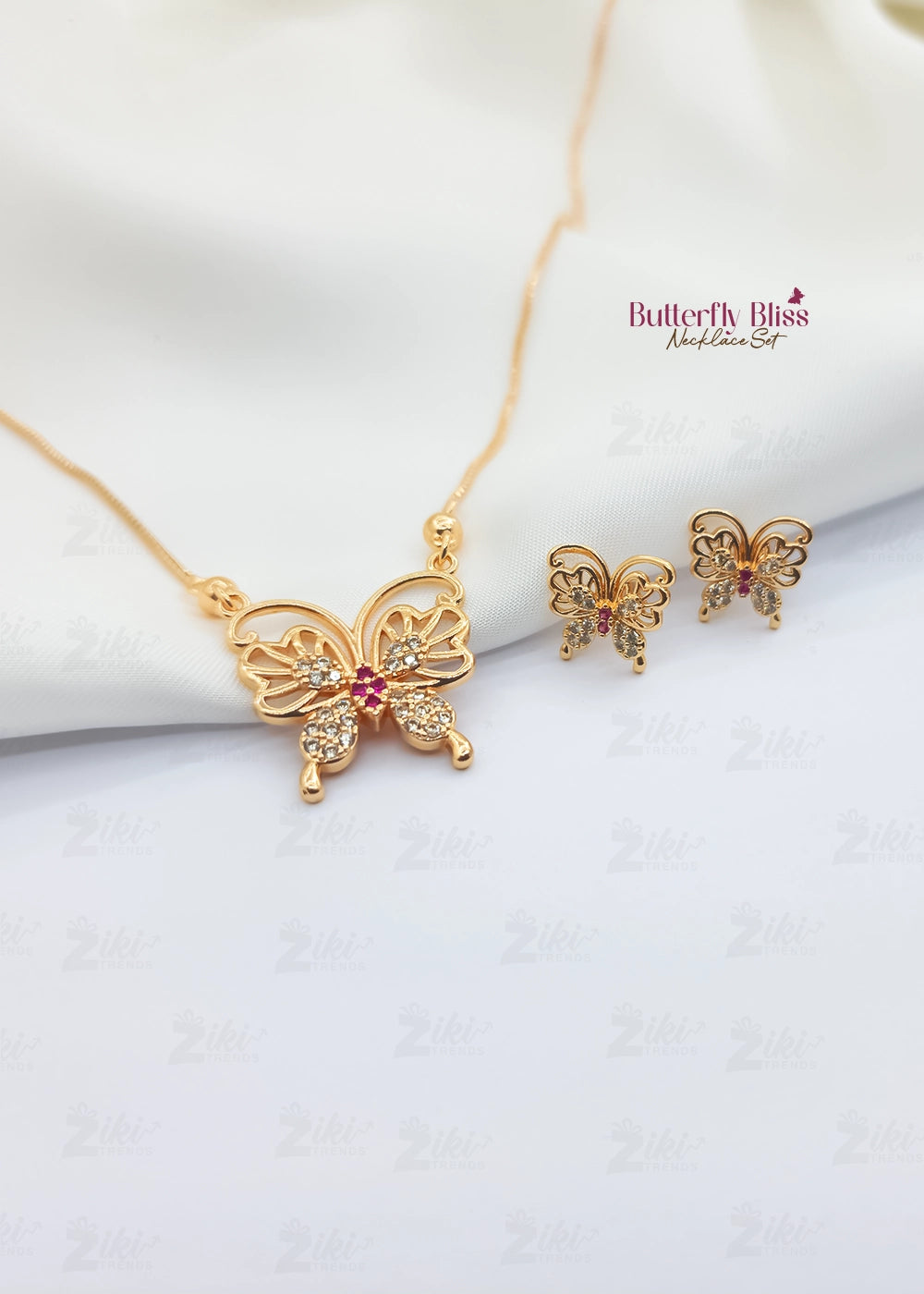 Butterfly Bliss Necklace Set