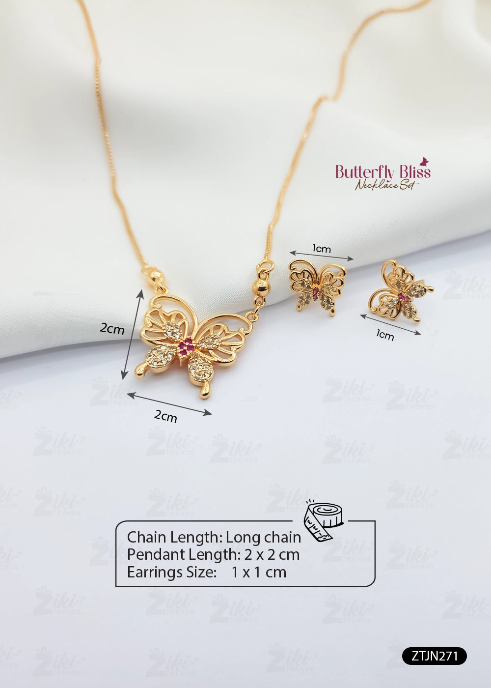 Butterfly Bliss Necklace Set