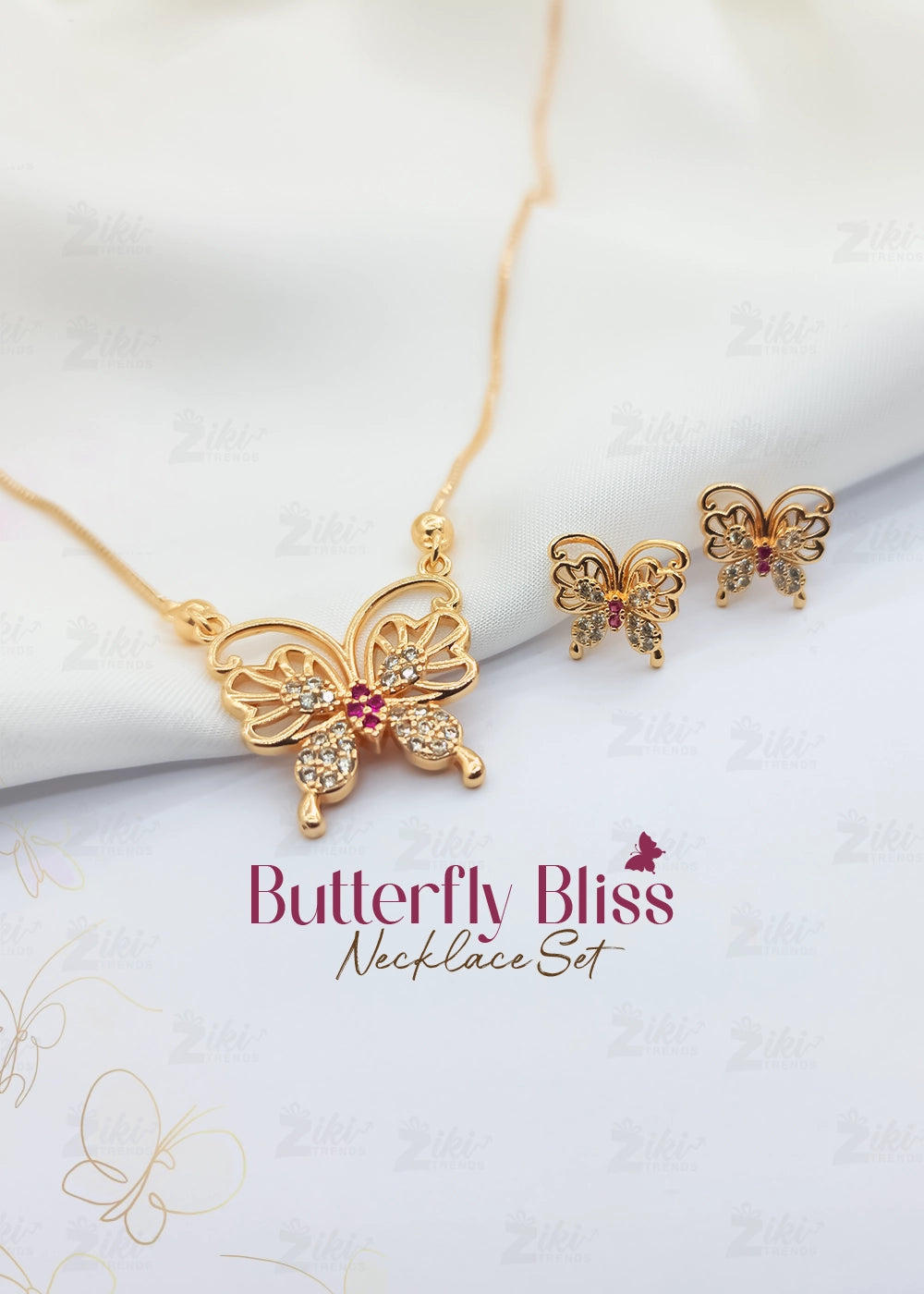 Butterfly Bliss Necklace Set