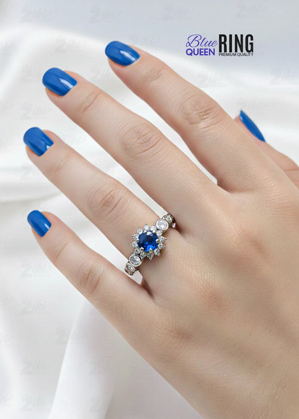 Blue Queen Ring